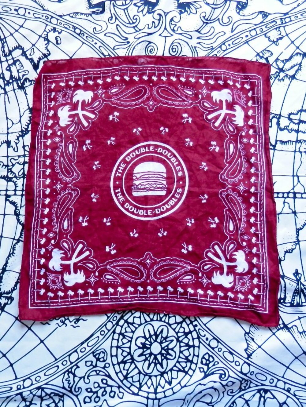 In-N-Out Collectible Burgundy Bandana